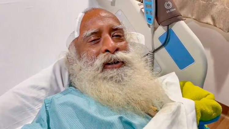 Sadhguru Jaggi Vasudev was admitted to the hospital in 2024